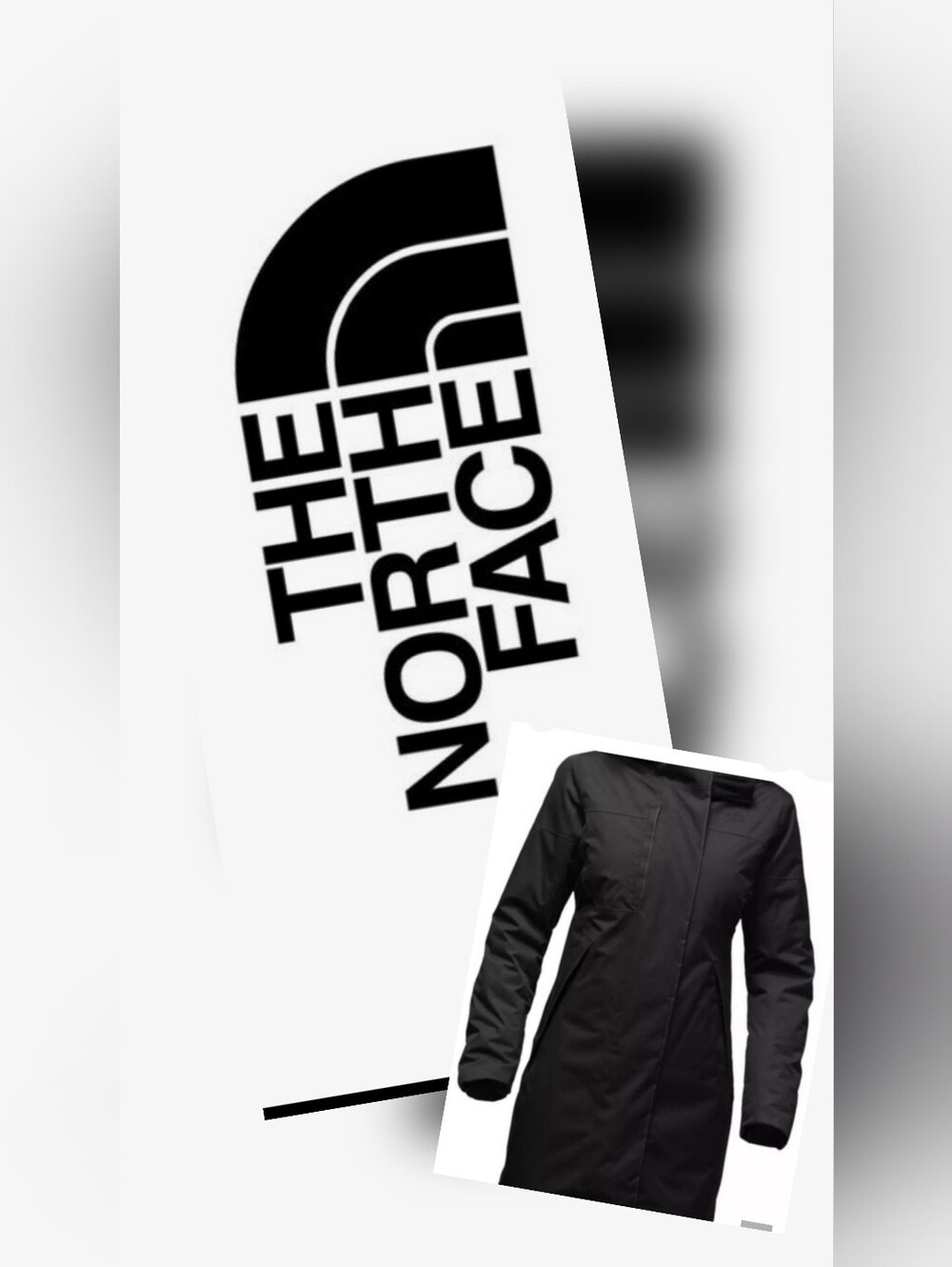 The North Face Women's Insulated Hooded Parka - BLACK ON BLACK